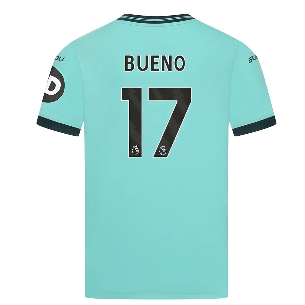 2025-2026 Wolves Away Shirt (Kids) (Bueno 17)