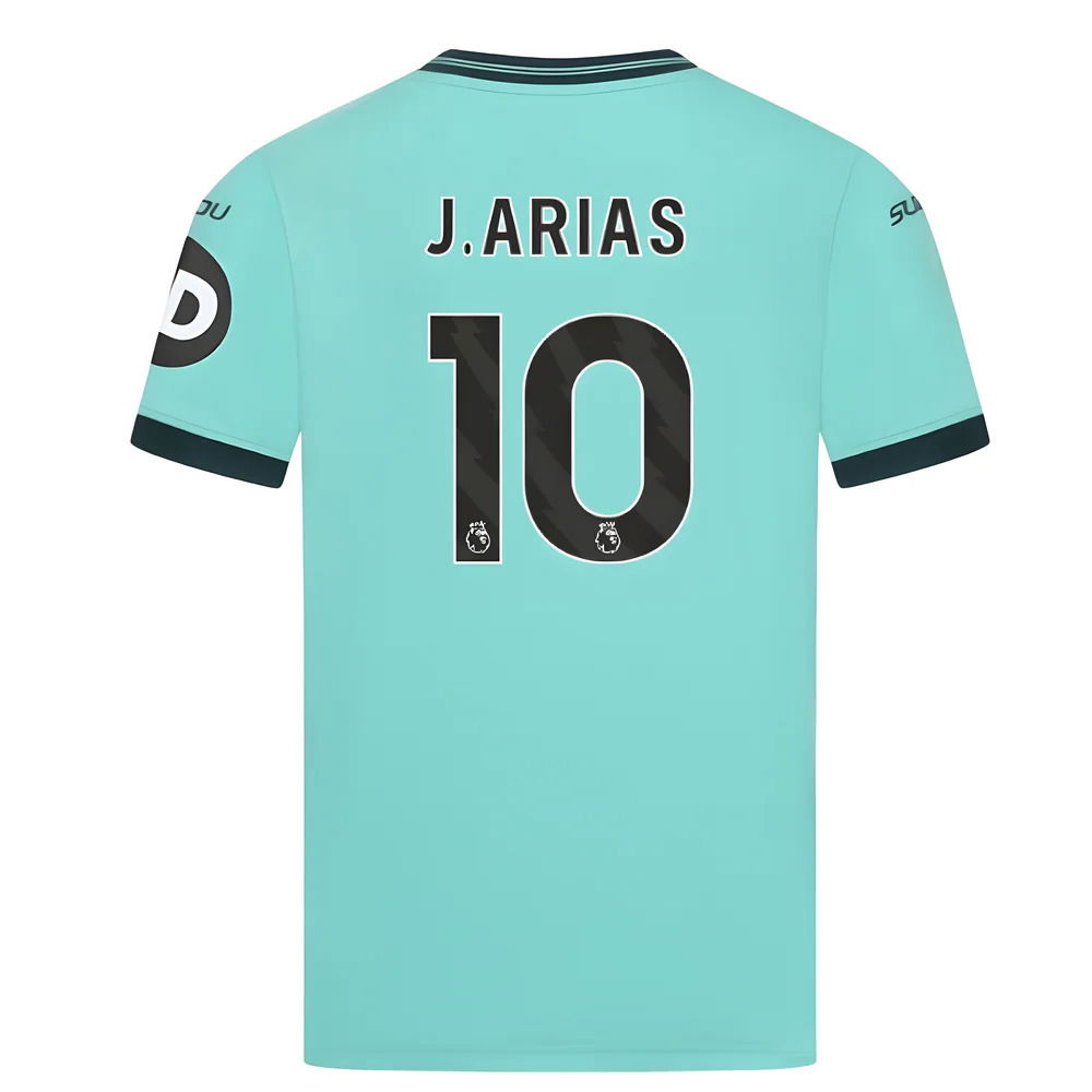 2025-2026 Wolves Away Shirt (Kids) (J.Arias 10)