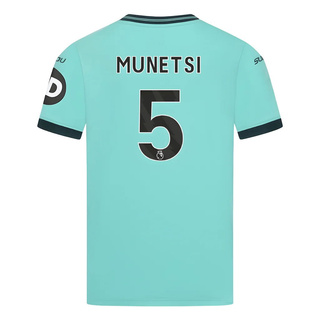 2025-2026 Wolves Away Shirt (Kids) (Munetsi 5)