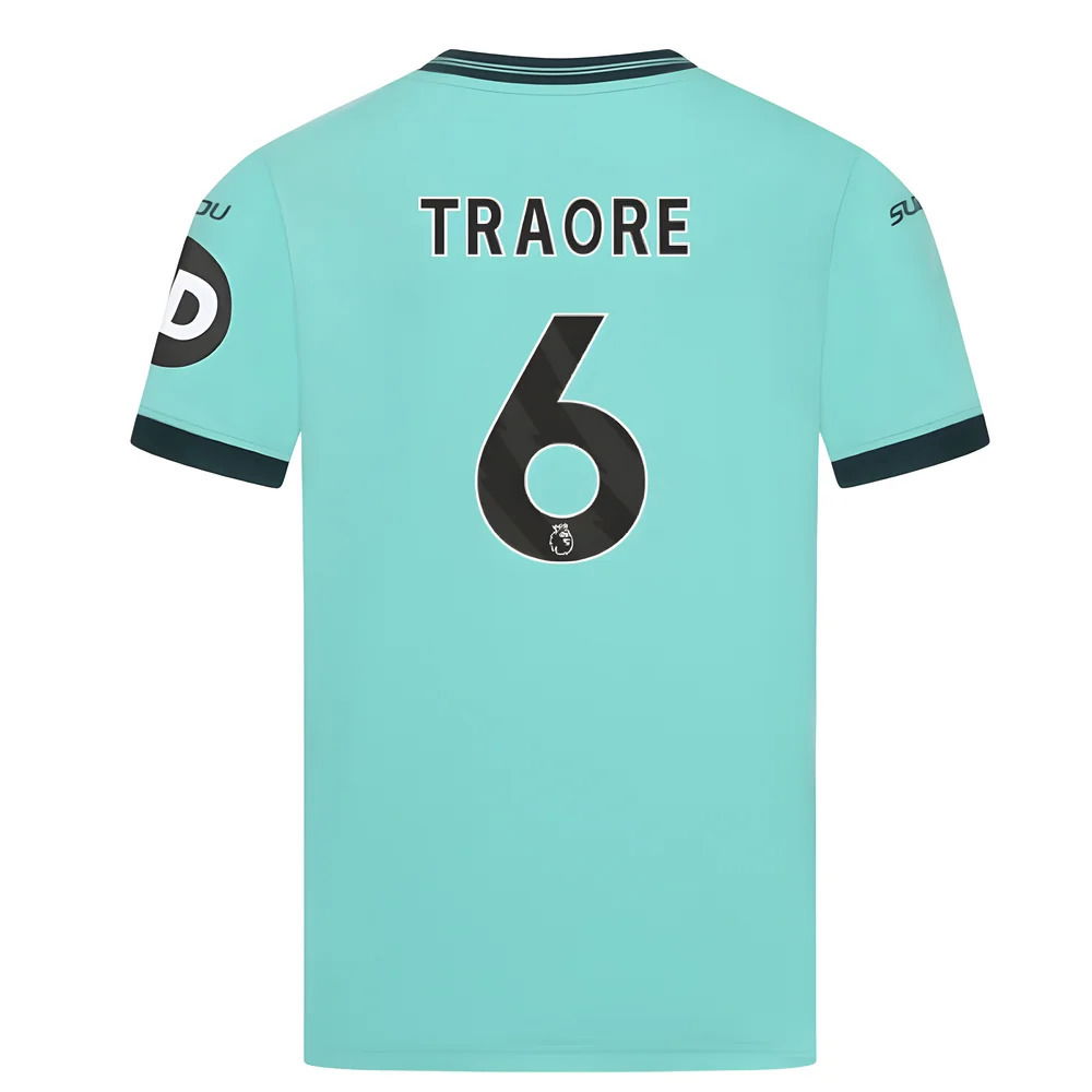 2025-2026 Wolves Away Shirt (Kids) (Traore 6)