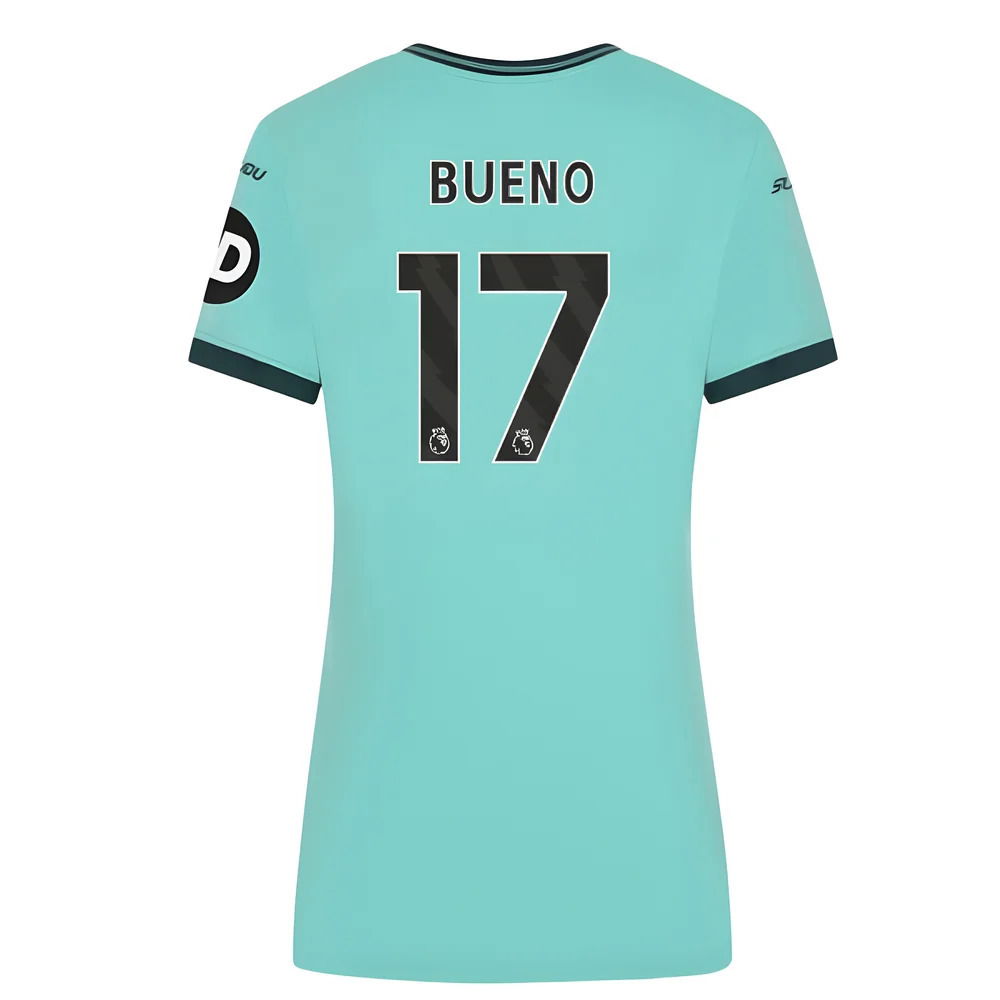 2025-2026 Wolves Away Shirt (Womens) (Bueno 17)