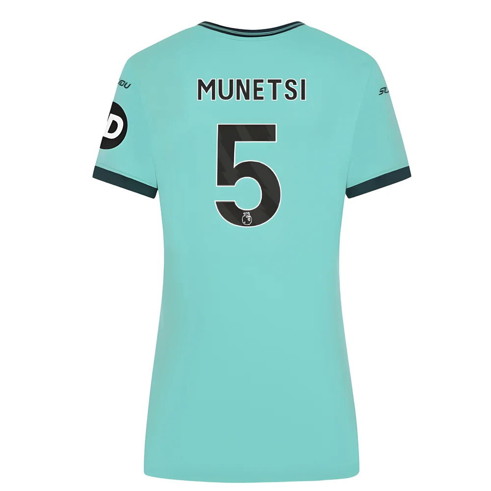 2025-2026 Wolves Away Shirt (Womens) (Munetsi 5)