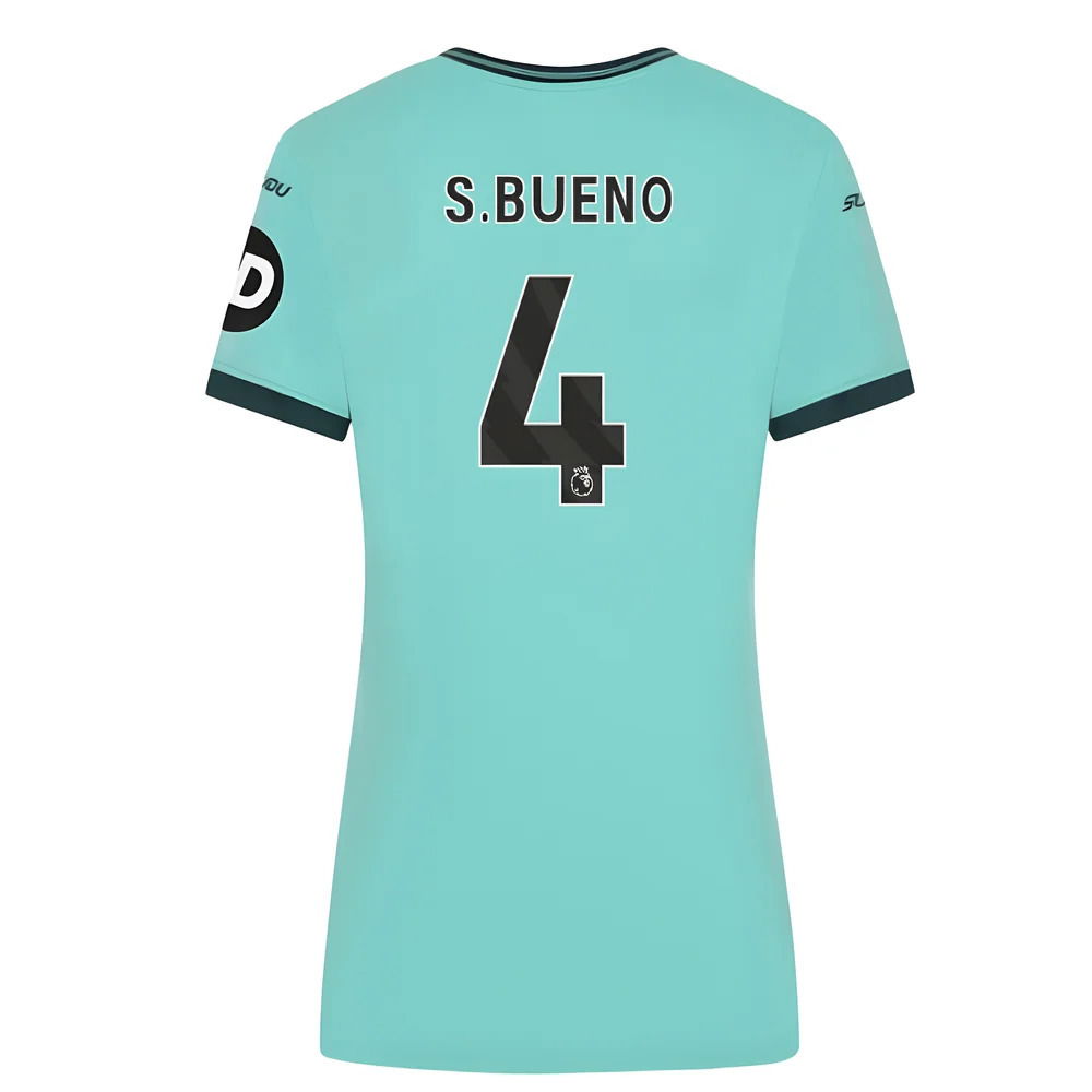 2025-2026 Wolves Away Shirt (Womens) (S.Bueno 4)
