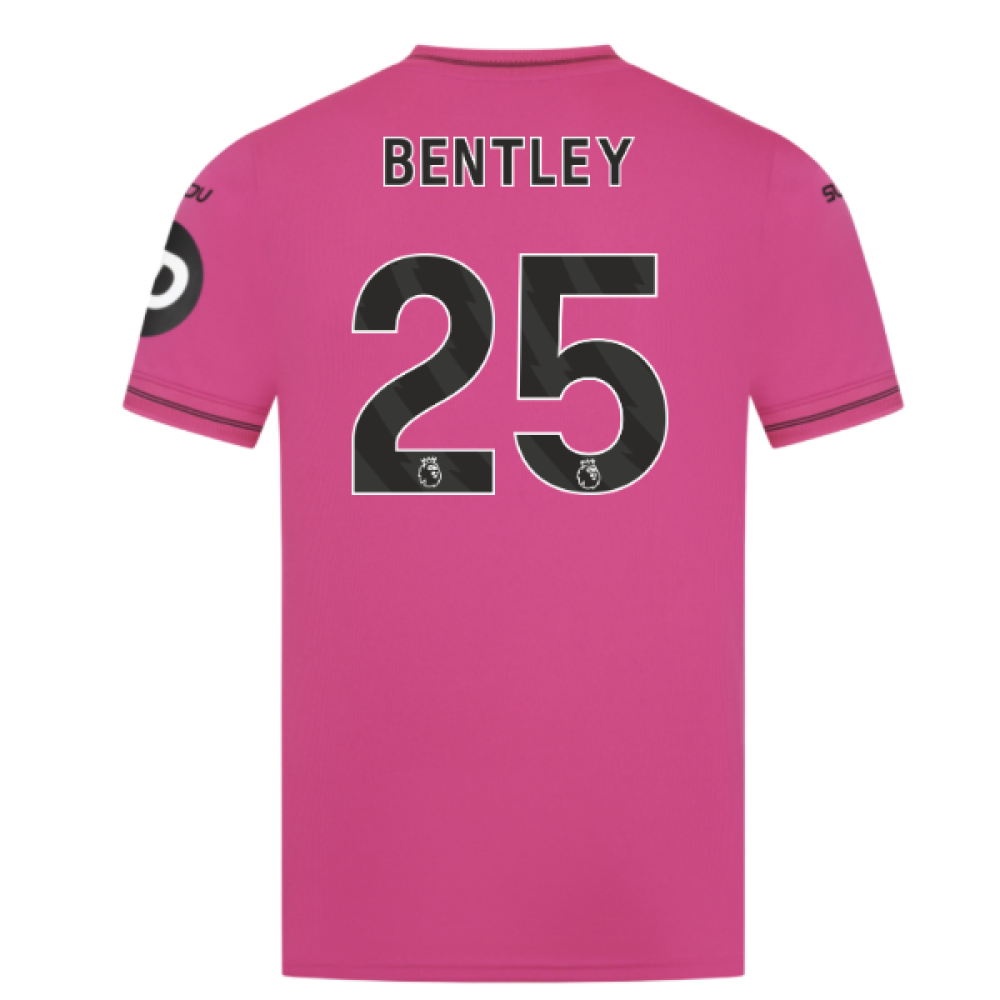2025-2026 Wolves Goalkeeper Away Shirt (Pink) (Bentley 25)