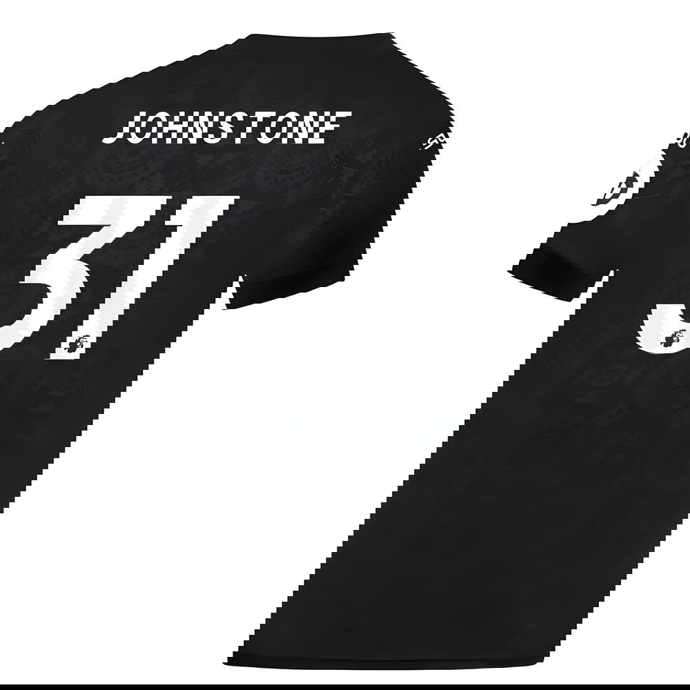 2025-2026 Wolves Goalkeeper Home Shirt (Black) (Johnstone 31)