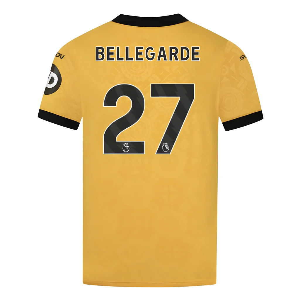 2025-2026 Wolves Home Shirt (Bellegarde 27)