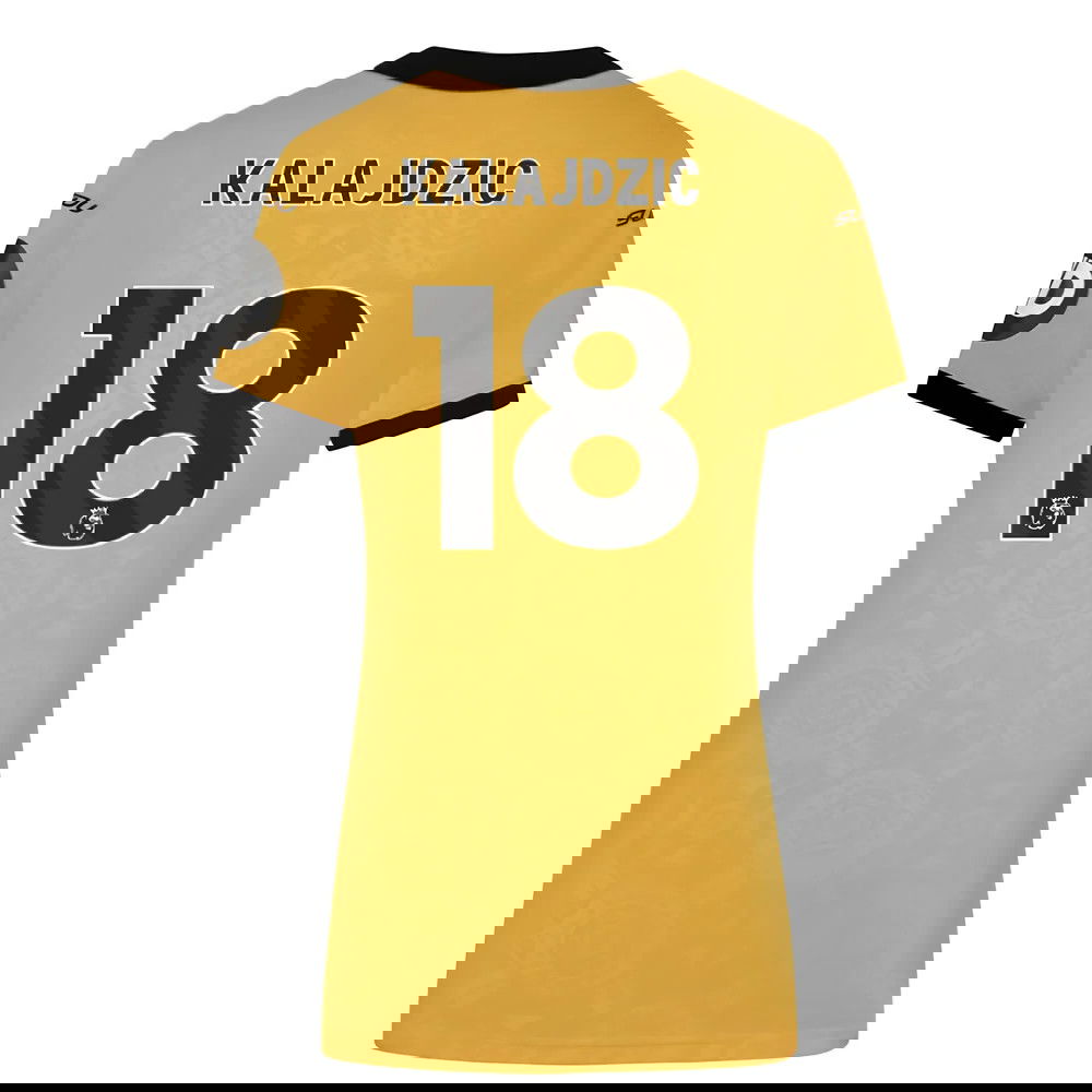 2025-2026 Wolves Home Shirt (Womens) (Kalajdzic 18)