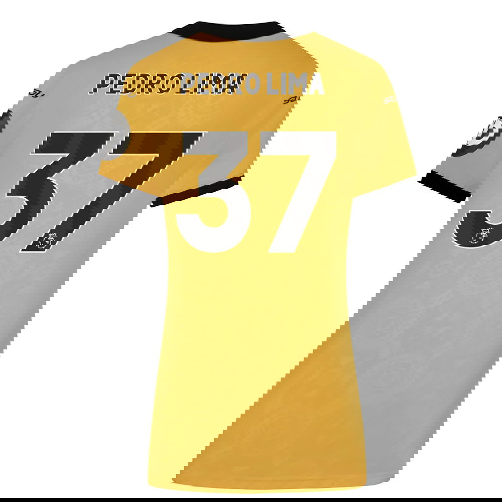 2025-2026 Wolves Home Shirt (Womens) (Pedro Lima 37)