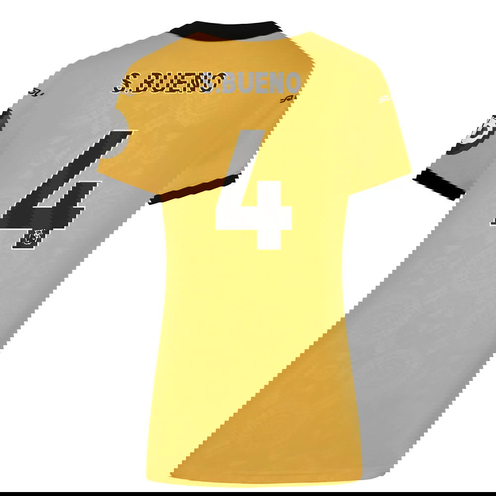 2025-2026 Wolves Home Shirt (Womens) (S.Bueno 4)