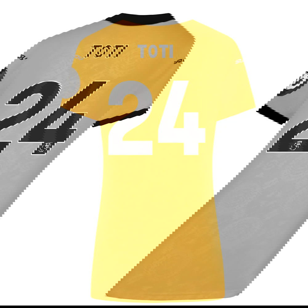 2025-2026 Wolves Home Shirt (Womens) (Toti 24)
