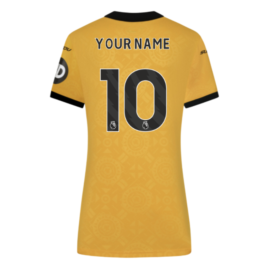 2025-2026 Wolves Home Shirt (Womens) (Your Name)