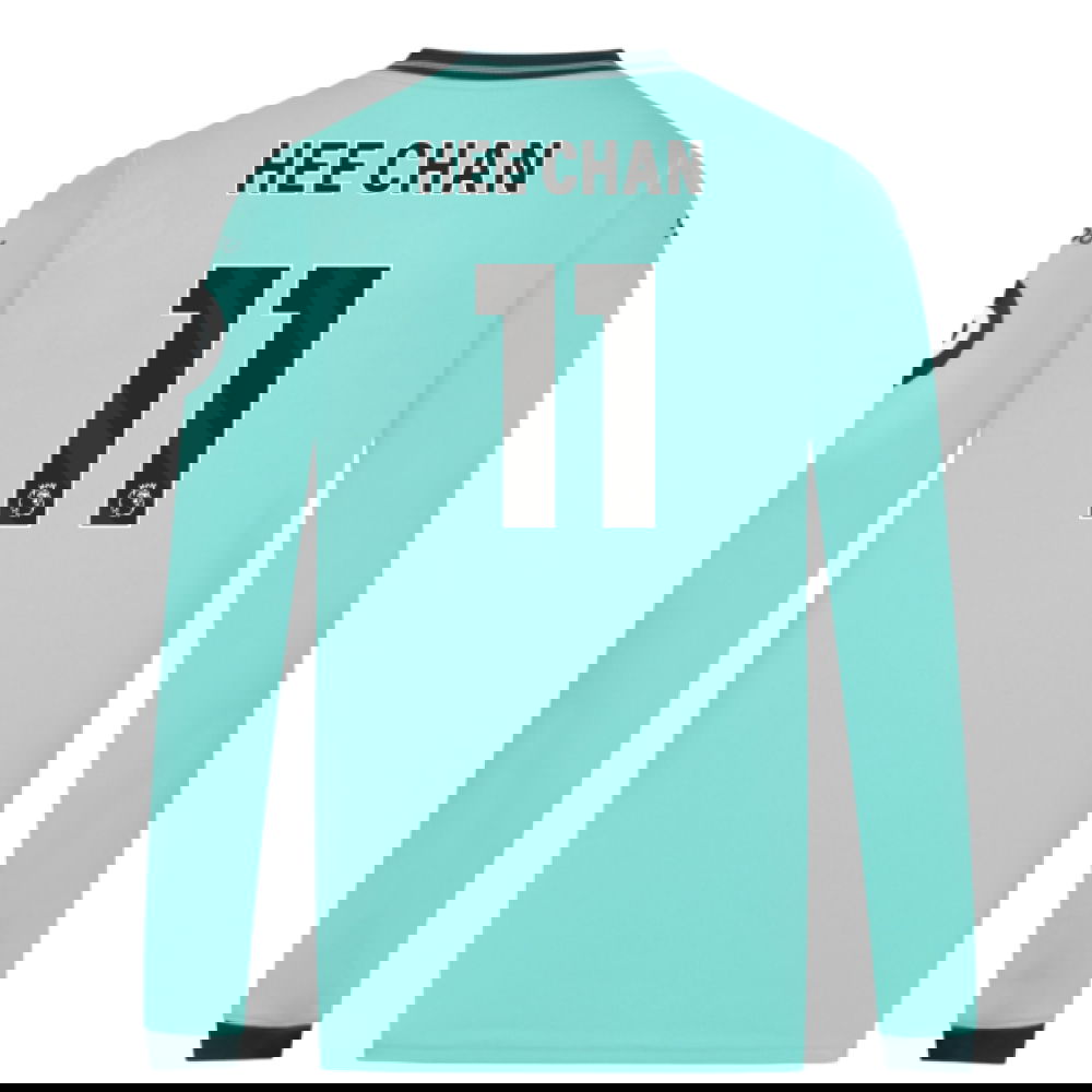 2025-2026 Wolves Long Sleeve Away Shirt (Hee Chan 11)