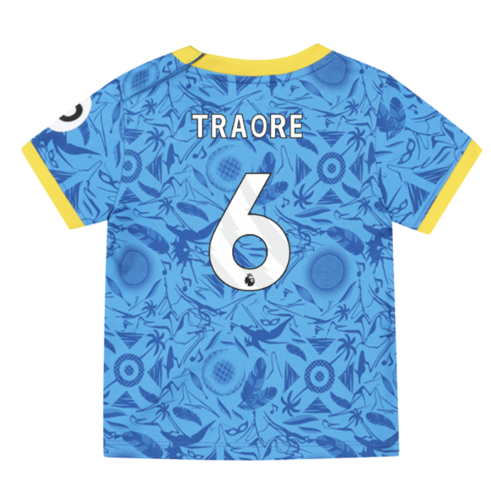 2025-2026 Wolves Third Baby Kit (Traore 6)