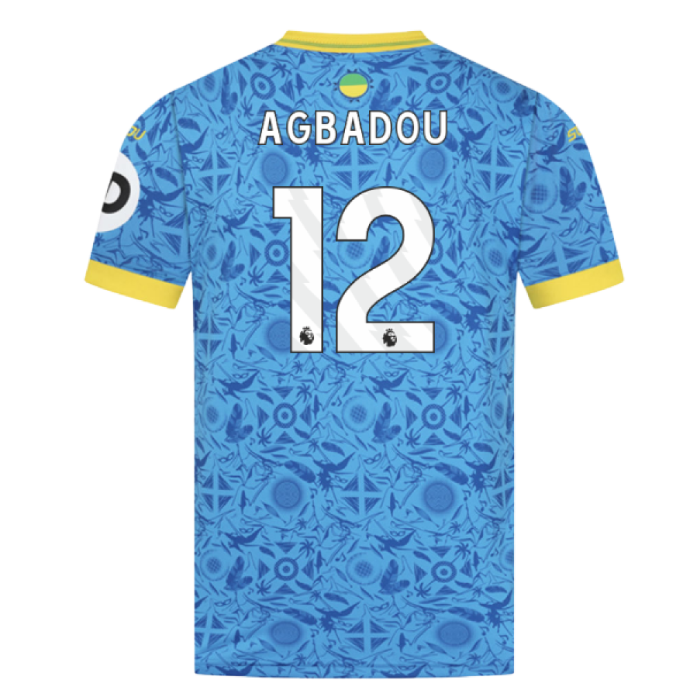 2025-2026 Wolves Third Shirt (Agbadou 12)