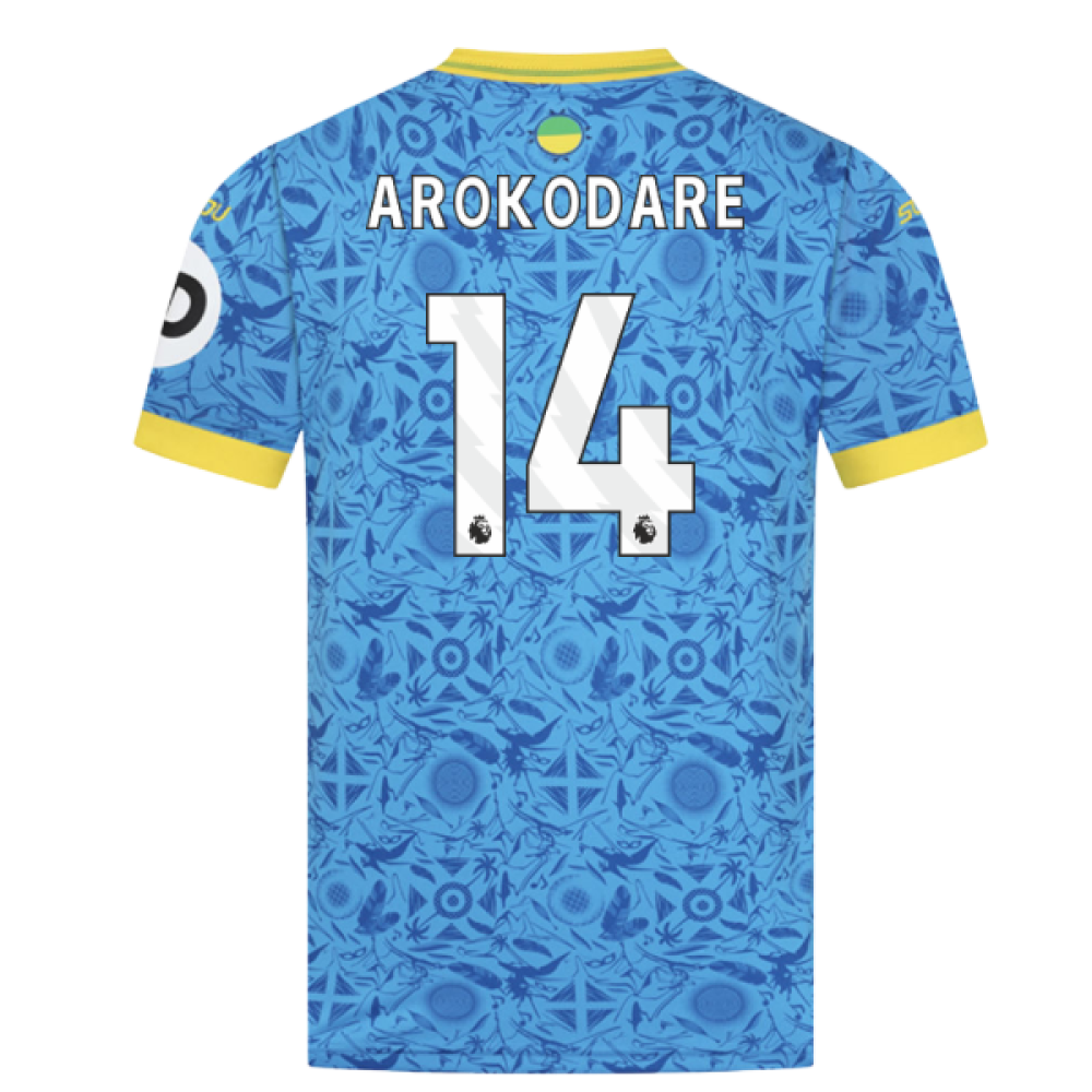 2025-2026 Wolves Third Shirt (Arokodare 14)