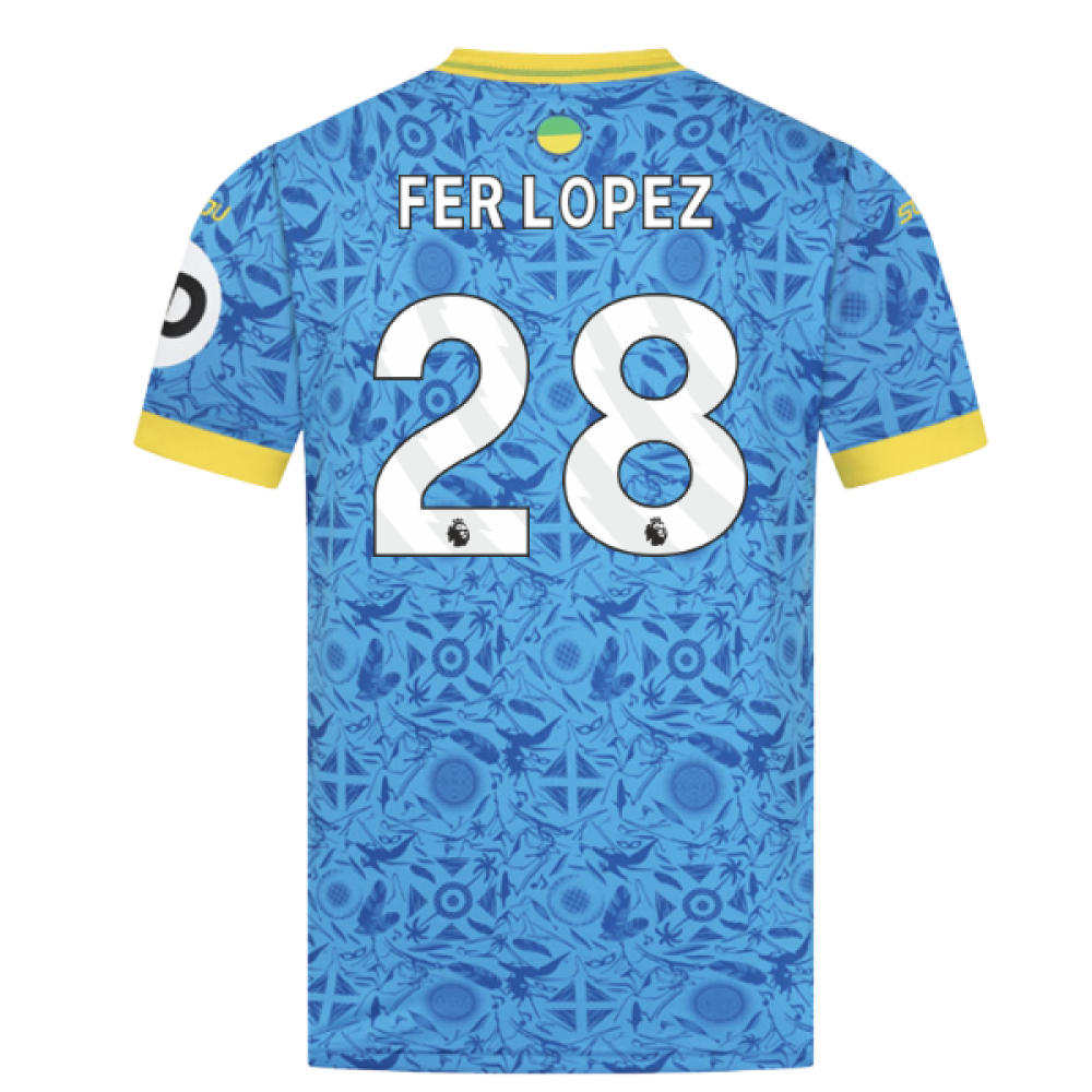 2025-2026 Wolves Third Shirt (Fer Lopez 28)