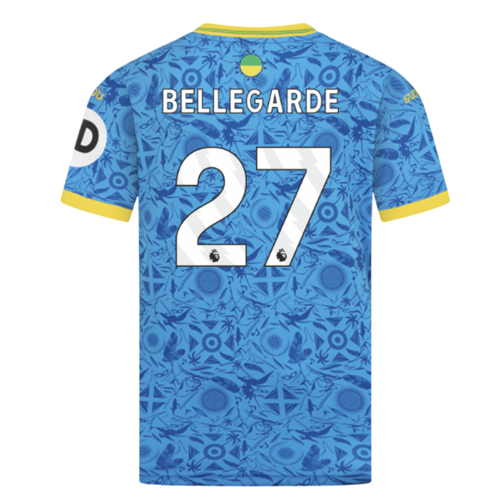 2025-2026 Wolves Third Shirt (Kids) (Bellegarde 27)