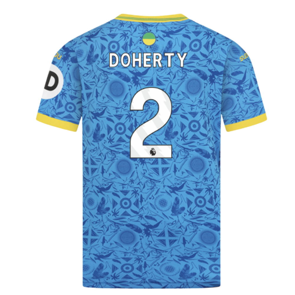 2025-2026 Wolves Third Shirt (Kids) (Doherty 2)