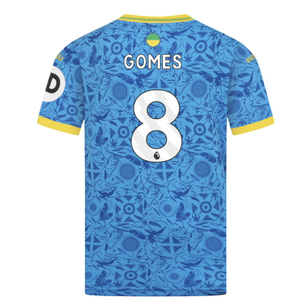 2025-2026 Wolves Third Shirt (Kids) (Gomes 8)