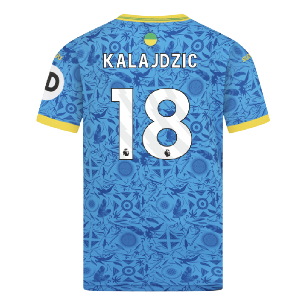 2025-2026 Wolves Third Shirt (Kids) (Kalajdzic 18)