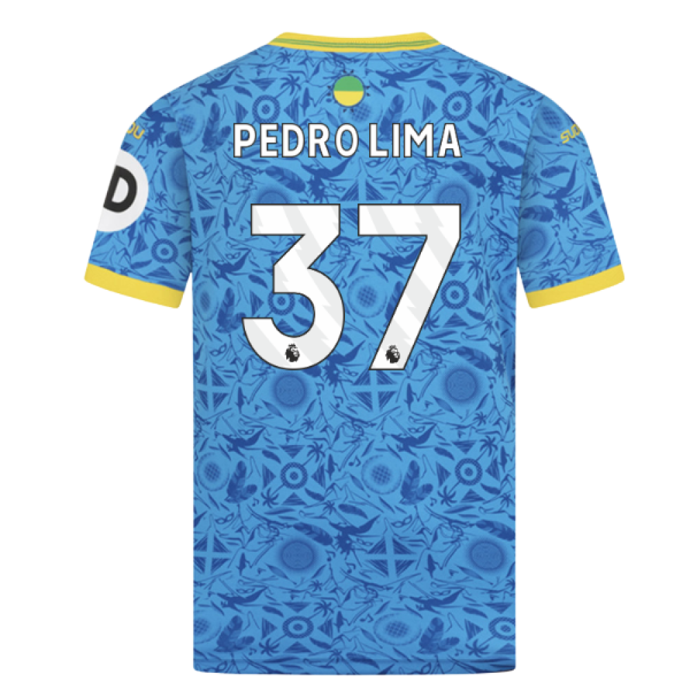 2025-2026 Wolves Third Shirt (Kids) (Pedro Lima 37)