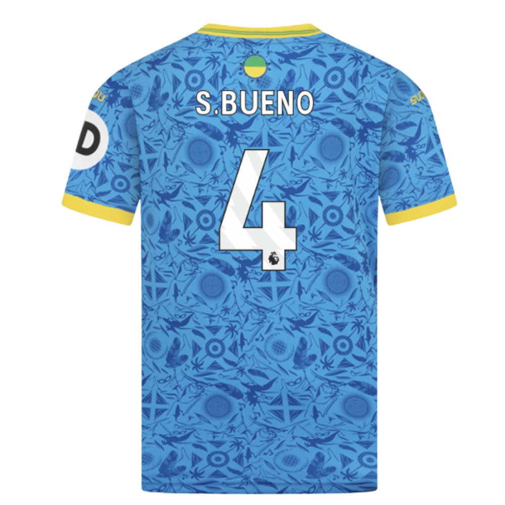 2025-2026 Wolves Third Shirt (Kids) (S.Bueno 4)