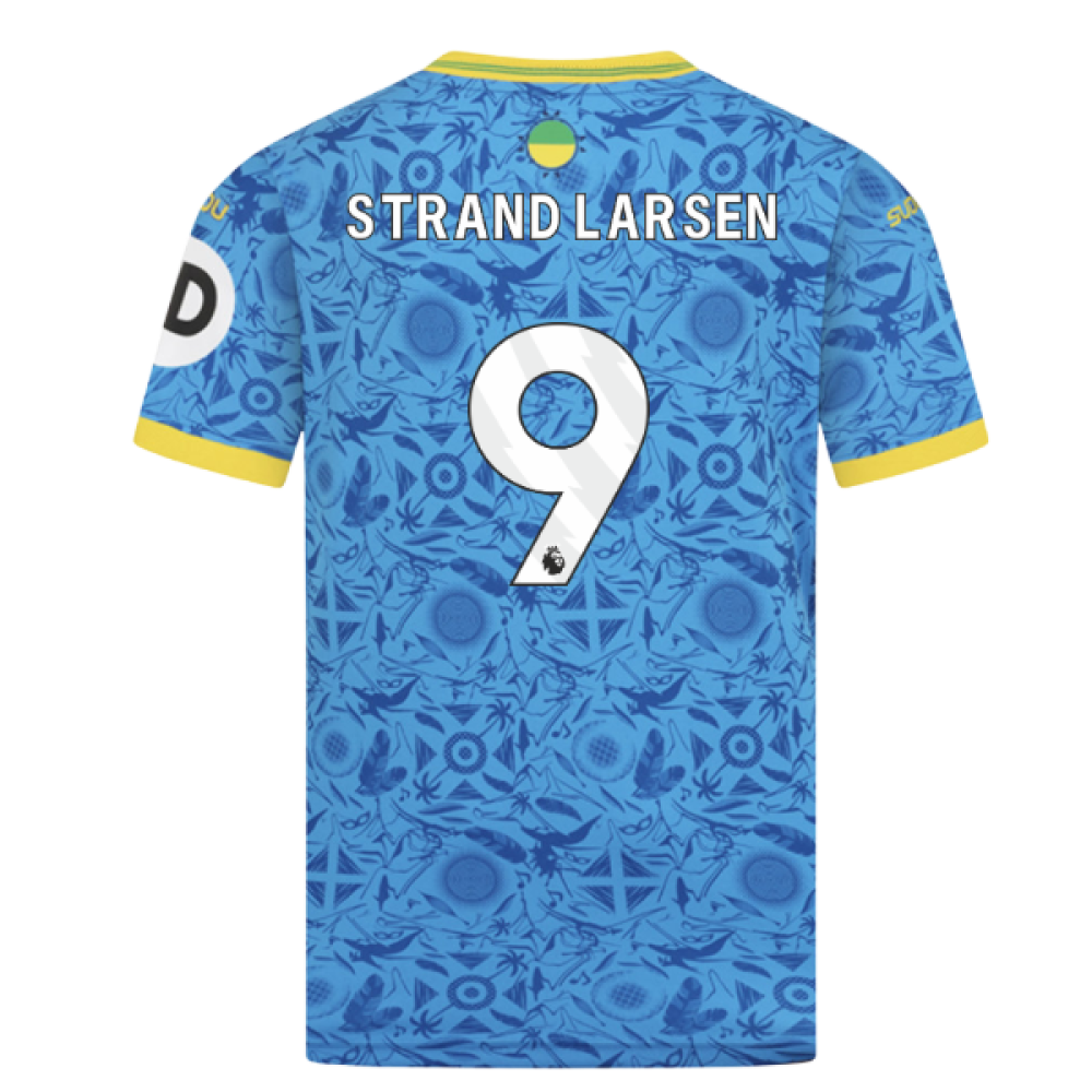 2025-2026 Wolves Third Shirt (Kids) (Strand Larsen 9)