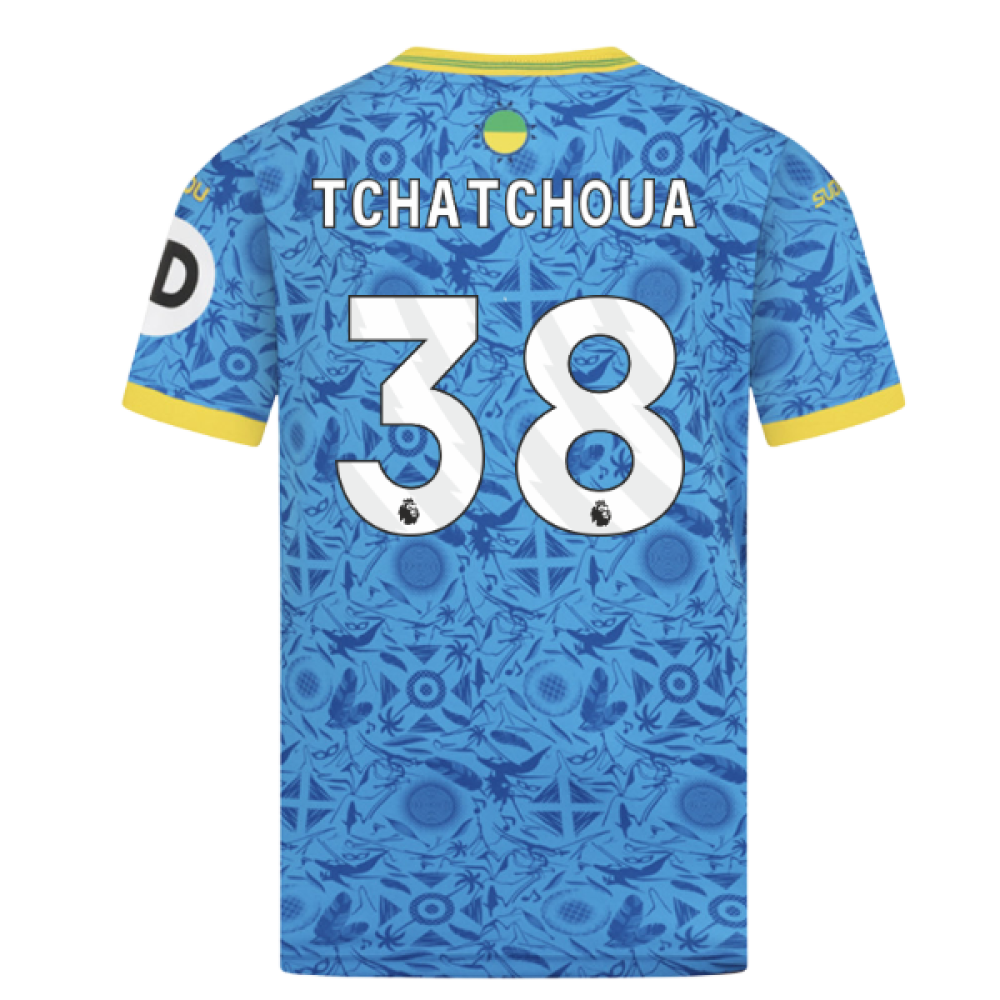 2025-2026 Wolves Third Shirt (Kids) (Tchatchoua 38)
