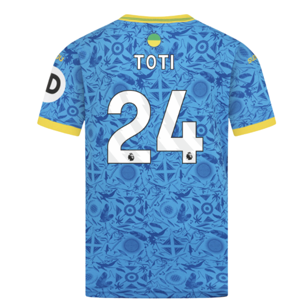 2025-2026 Wolves Third Shirt (Kids) (Toti 24)