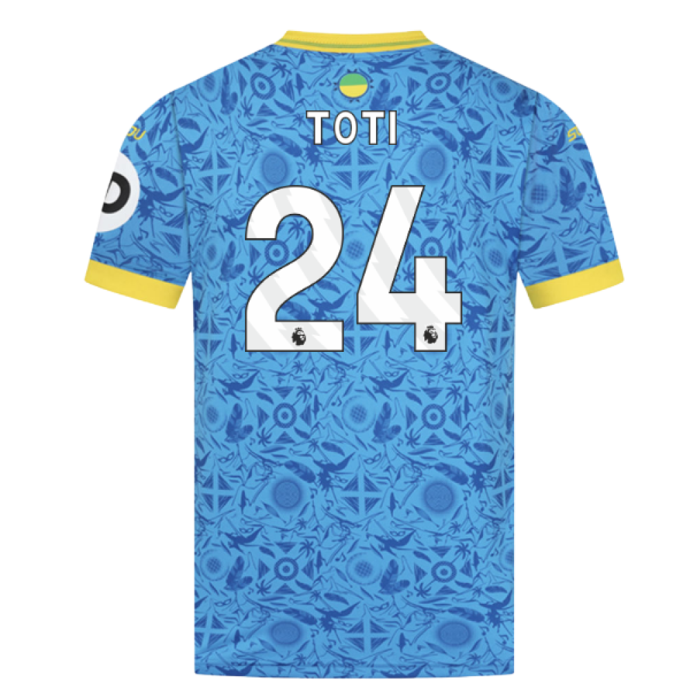 2025-2026 Wolves Third Shirt (Toti 24)