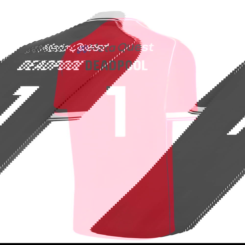 2025-2026 Wrexham Home Shirt (Deadpool 1)