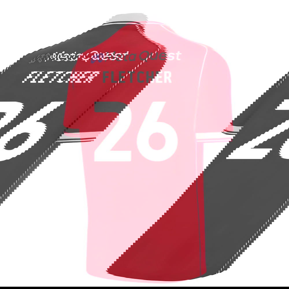 2025-2026 Wrexham Home Shirt (Fletcher 26)