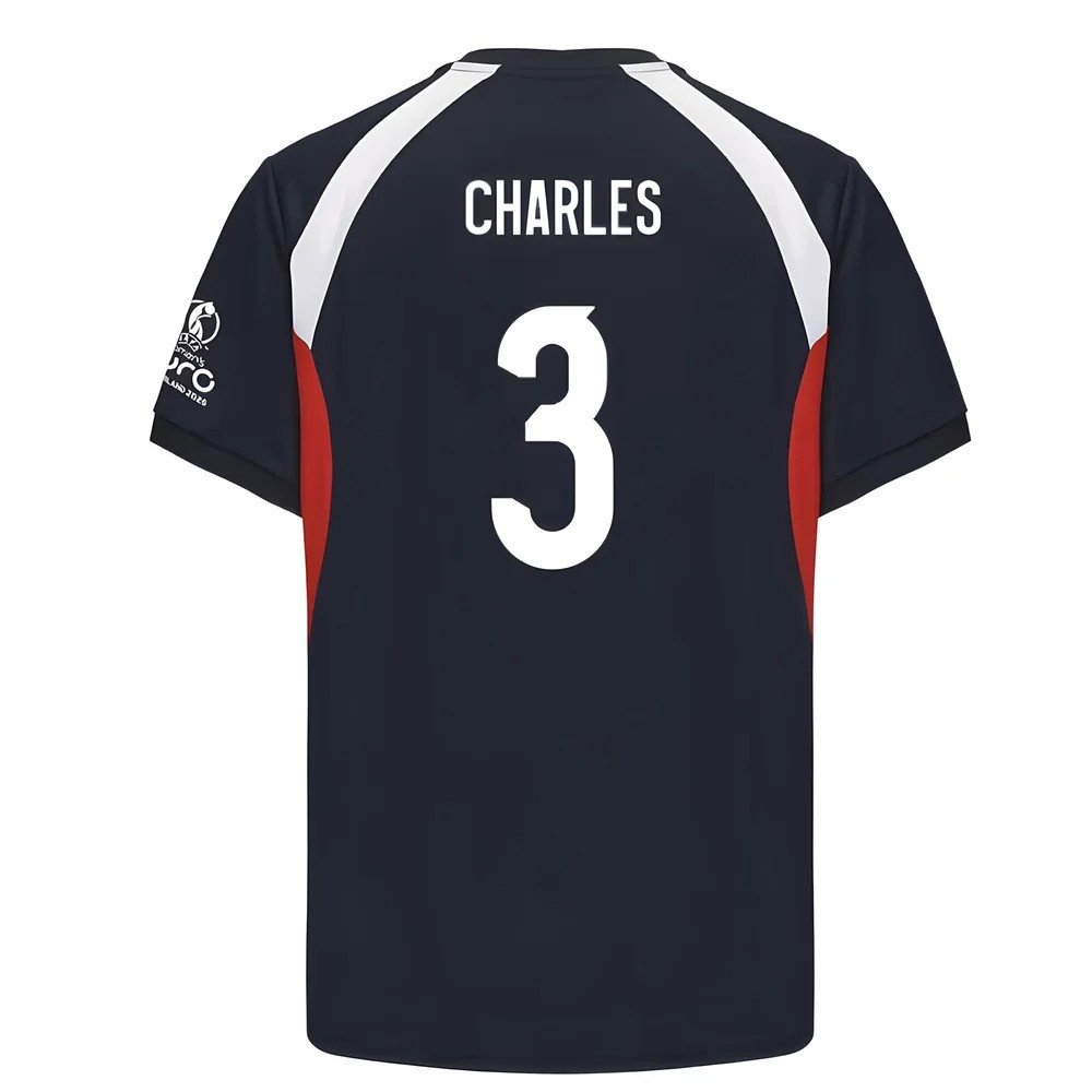 2025 England WEC Poly T-shirt (Navy) - Mens (CHARLES 3)