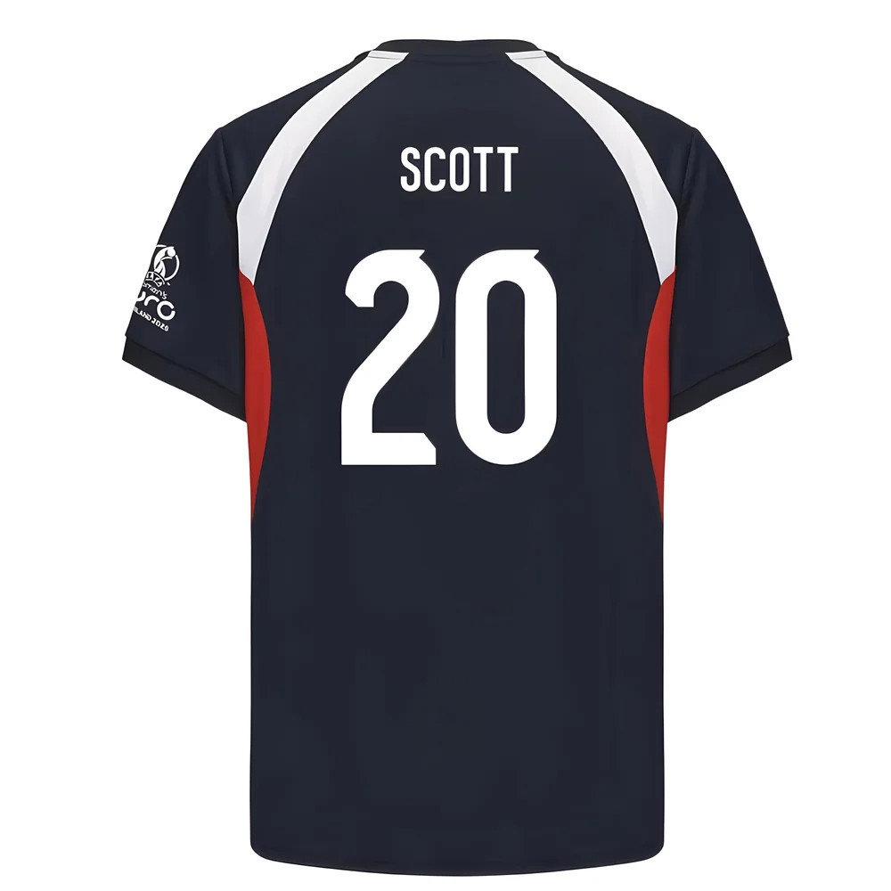 2025 England WEC Poly T-shirt (Navy) - Mens (SCOTT 20)