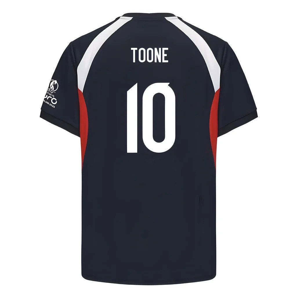 2025 England WEC Poly T-shirt (Navy) - Mens (TOONE 10)