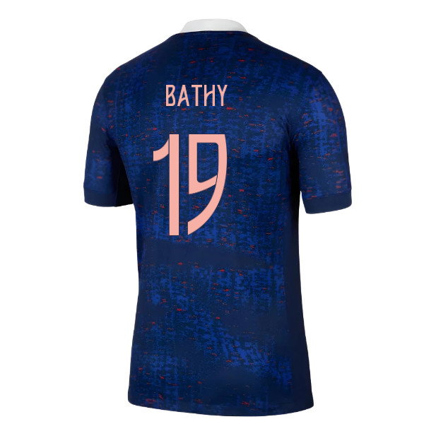 2025 France Womens Team Home Shirt (Unisex) (Bathy 19)