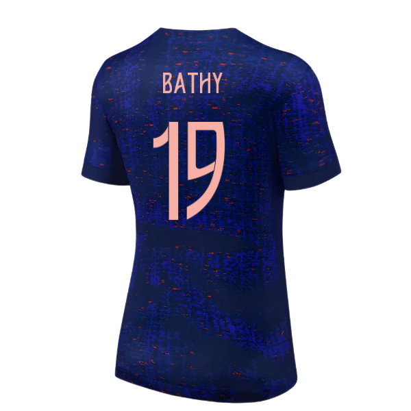 2025 France Womens Team Home Shirt (Unisex) - Ladies (Bathy 19)
