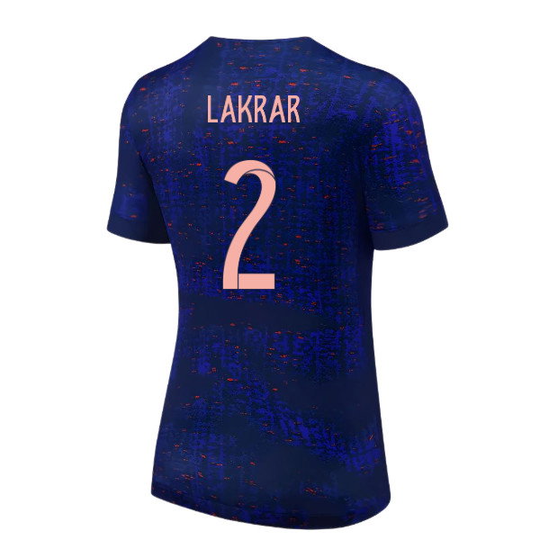 2025 France Womens Team Home Shirt (Unisex) - Ladies (Lakrar 2)