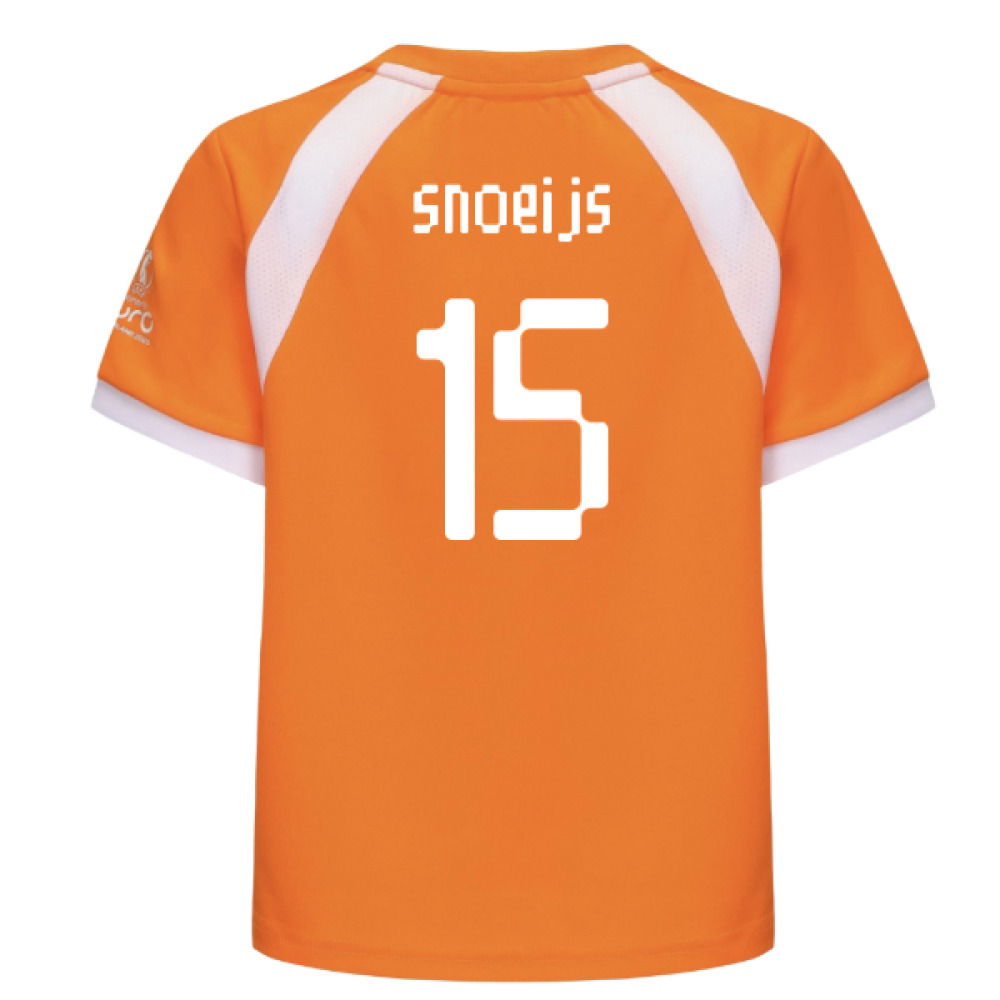 2025 Netherlands WEC Poly T-shirt (Orange) - Kids (Snoeijs 15)