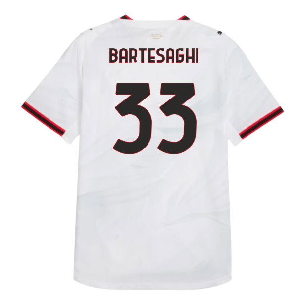 2026-2027 AC Milan Authentic Away Shirt (Bartesaghi 33)