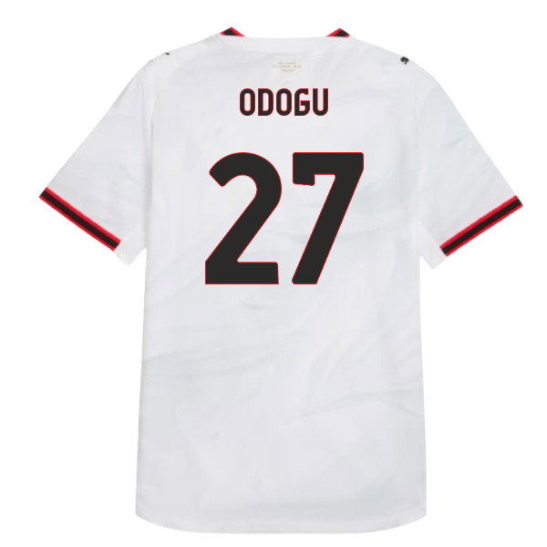 2026-2027 AC Milan Authentic Away Shirt (Odogu 27)