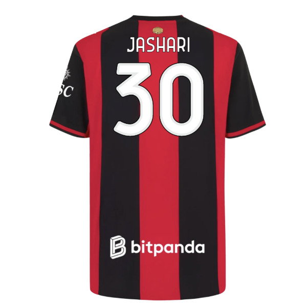 2026-2027 AC Milan Authentic Home Shirt (Jashari 30)