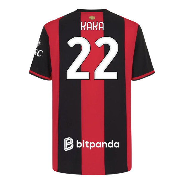 2026-2027 AC Milan Authentic Home Shirt (Kaka 22)
