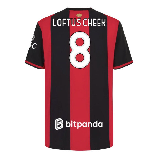 2026-2027 AC Milan Authentic Home Shirt (Loftus Cheek 8)