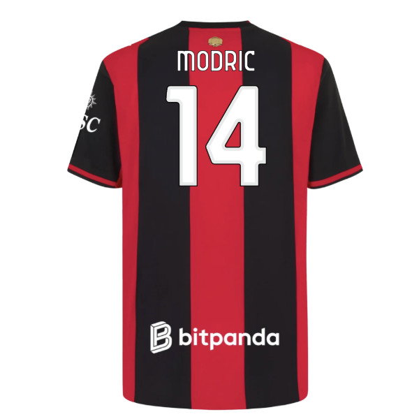 2026-2027 AC Milan Authentic Home Shirt (Modric 14)