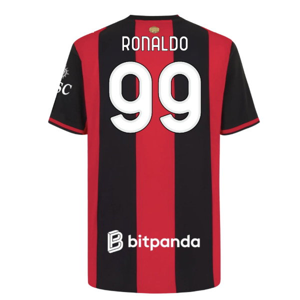 2026-2027 AC Milan Authentic Home Shirt (Ronaldo 99)