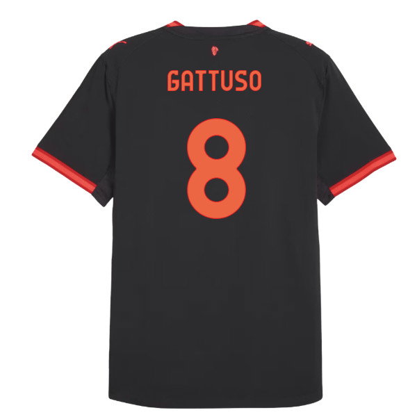 2026-2027 AC Milan Authentic Third Shirt (Gattuso 8)