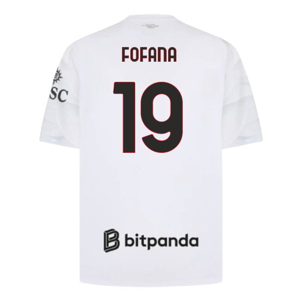 2026-2027 AC Milan Away Shirt (Fofana 19)