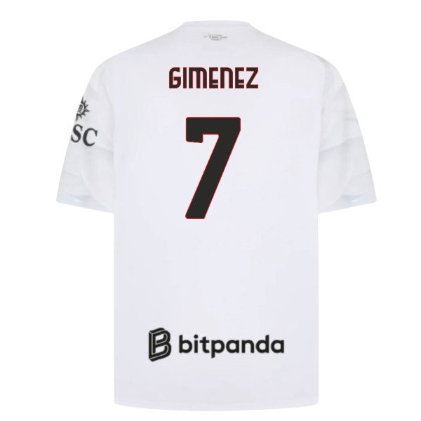 2026-2027 AC Milan Away Shirt (Gimenez 7)
