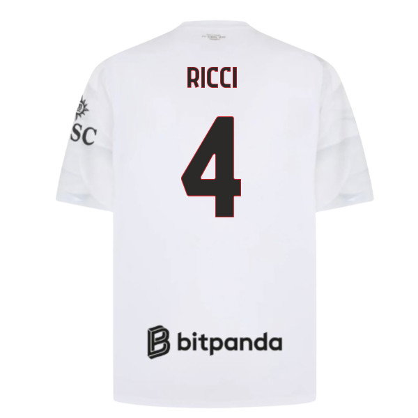 2026-2027 AC Milan Away Shirt (Ricci 4)
